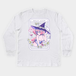 Self Love Spell Kids Long Sleeve T-Shirt